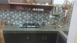 Kitchen in 2 BHK Apartment at Alaknanda Apartment Gomti Nagar, Gomti Nagar – for Rent