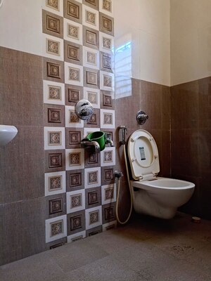 Bathroom in 2 BHK Apartment at Mukta Residency, Shilphata – for Rent