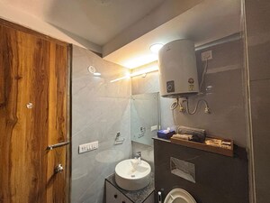 Bathroom in 1 BHK Builder Floor at Medi City – for Rent