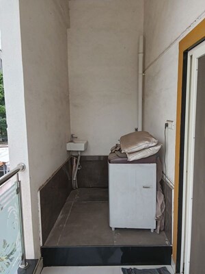 Bathroom in 1 BHK Apartment at Wadgaon Sheri – for Rent