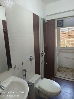 Bathroom in 2 BHK Apartment at Nahar Laurel and Lilac, Chandivali – for Rent