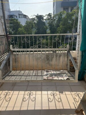 Balcony in 2 BHK Apartment at Vanshaj Lara Prestige, Pashan – for Rent