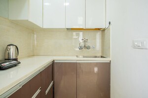 Kitchen in 1 BHK Builder Floor at Sector 40 – for Rent