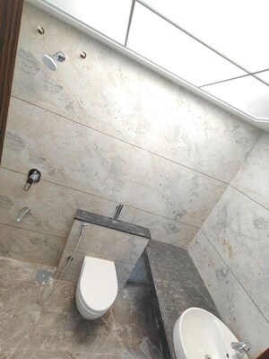 Bathroom in 3 BHK Apartment at Rahul Aston, Hinjewadi – for Rent