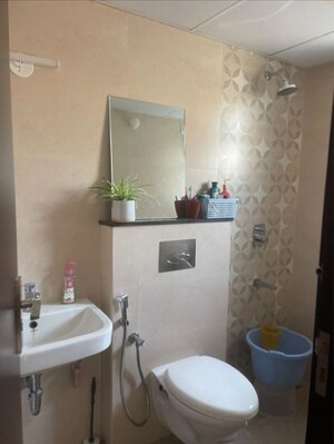 Bathroom in 1.5 BHK Apartment at Bren Northern Lights, Jakkuru – for Rent