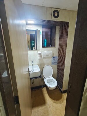 Bathroom in  Office Space at Arcadia Commercial, Nariman Point – for Rent