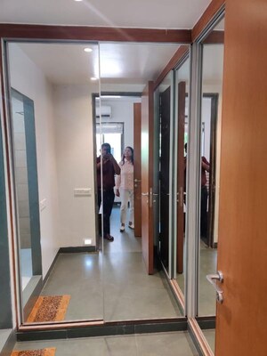 Building Lobby in 1 BHK Apartment at Geeta Bhavan, Breach Candy – for Rent
