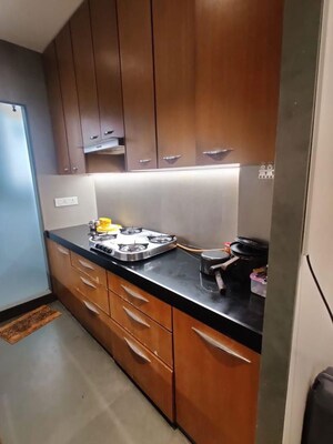 Kitchen in 1 BHK Apartment at Geeta Bhavan, Breach Candy – for Rent