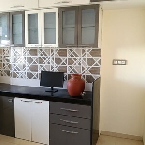 Kitchen in 2 BHK Apartment at Shraddha Evoque, Sonapur – for Rent