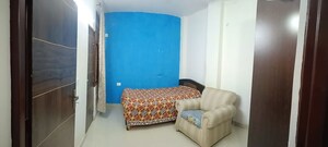 Bedroom in 3 BHK Builder Floor at Freedom Fighters Enclave – for Rent