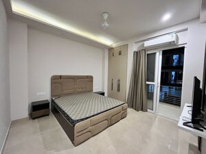 Living Room in 1 BHK Builder Floor at Sushant Lok I – for Rent