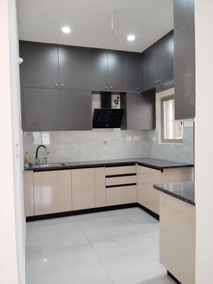 Kitchen in 3 BHK Apartment at Hallmark Treasor, Narsingi – for Rent