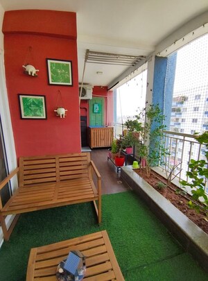 Balcony in 2 BHK Apartment at Mana Uber Verdant, Sarjapur Road – for Sale