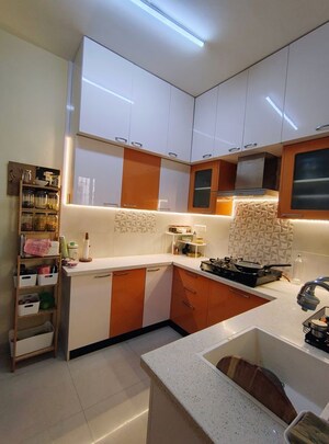 Kitchen in 2 BHK Apartment at Mana Uber Verdant, Sarjapur Road – for Sale