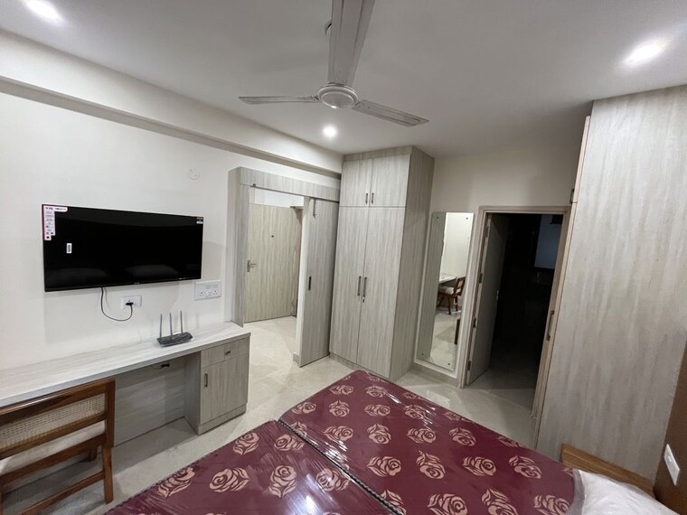 Bedroom, sector 42 1 Bedroom 875 Sq.Ft. Builder Floor In Sector 42 Gurgaon 10312509