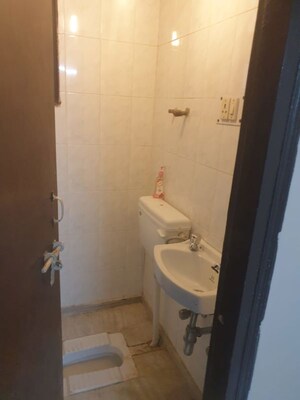 Bathroom in 3 BHK Builder Floor at Sushant Lok I – for Rent