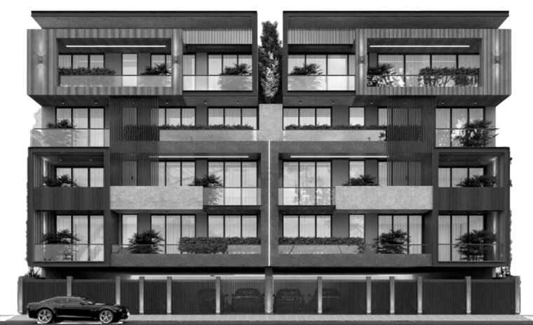 Exterior View, sector 88 3 Bedroom 180 Sq.Yd. Builder Floor In Sector 88 Gurgaon 10353774