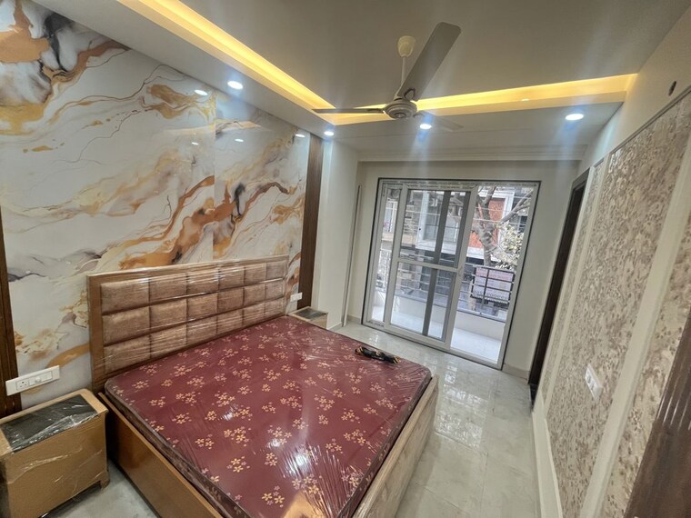 Bedroom, sushant lok i 1 Bedroom 858 Sq.Ft. Builder Floor In Sushant Lok I Gurgaon 10133347