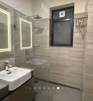 Bathroom in 3.5 BHK Apartment at M3M Golf Estate, Sector 65 – for Rent