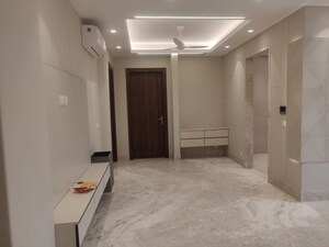 Building Lobby in 3 BHK Builder Floor at Sushant Lok I – for Rent