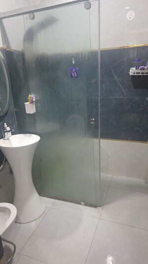 Attached Bathroom in 3 BHK Builder Floor at Sushant Lok I – for Rent