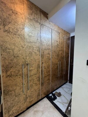 Bathroom in 3 BHK Builder Floor at Sushant Lok I – for Rent