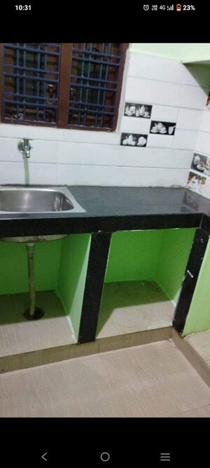 Kitchen in 1 RK Builder Floor at Begumpet – for Rent