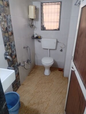 Bathroom in 2 BHK Apartment at Shivneri CHS Dombivli, Dombivli West – for Rent