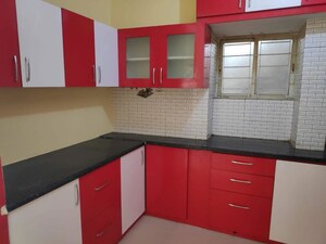 Kitchen in 3 BHK Builder Floor at Akshya Nagar – for Rent