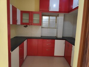 Kitchen in 3 BHK Builder Floor at Akshya Nagar – for Rent
