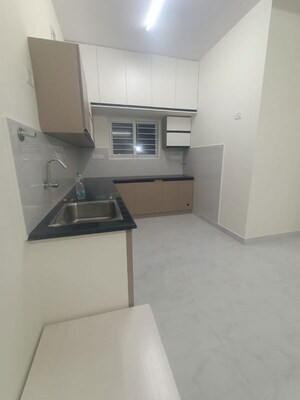 Kitchen in 2 BHK Builder Floor at Nri Layout – for Rent