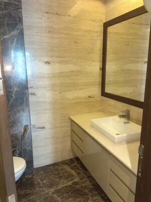 Bathroom in 4 BHK Builder Floor at Safdarjung Development Area – for Rent