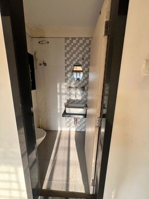 Staircase in 3 BHK Apartment at Hyde Park CHS, Kharghar – for Sale
