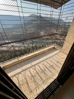 Balcony in 3 BHK Apartment at Hyde Park CHS, Kharghar – for Sale
