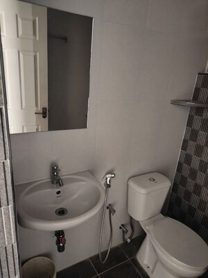 Bathroom in Studio Apartment at Nadavathi – for Rent