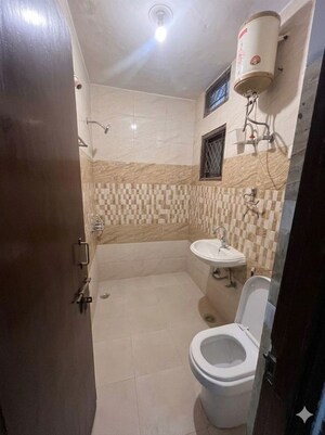 Bathroom in 2 BHK Builder Floor at Sector 23a – for Rent
