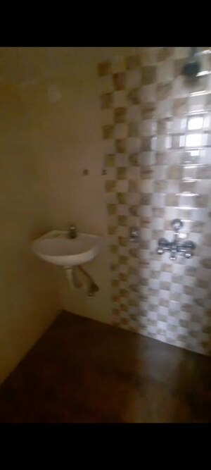 Bathroom in 1 BHK Apartment at Gala Lifestyle Pride Residency, Kasarvadavali – for Rent