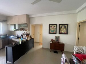 Dining area in 3 BHK Apartment at Chartered Beverly Hills, Kanakapura Road – for Rent