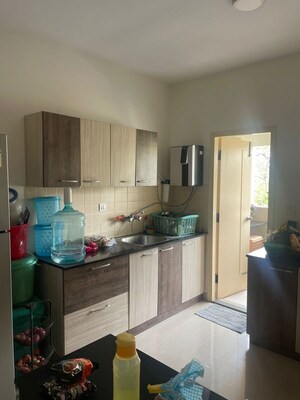 Kitchen in 3 BHK Apartment at Chartered Beverly Hills, Kanakapura Road – for Rent