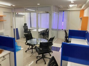 Team Area in  Office Space at Goyal Matrix, Prahlad Nagar – for Rent