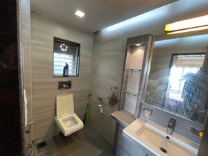 Bathroom in 3 BHK Apartment at Versova – for Rent