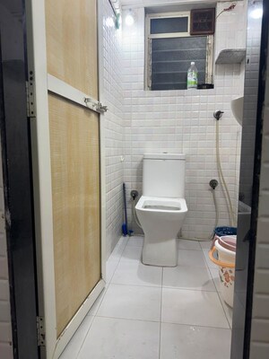 Bathroom in 2 BHK Apartment at Shatdal CHS LTD, Andheri West – for Rent