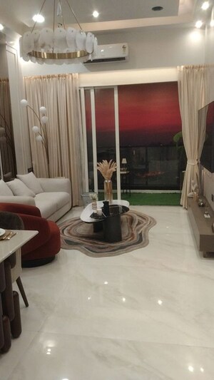 Living Room in 4 BHK Apartment at Shivani Rudram, Kandivali West – for Sale