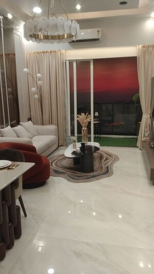 Living Room in 4 BHK Apartment at Shivani Rudram, Kandivali West – for Sale