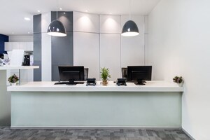 Kitchen in  Office Space at Eon Free Zone – for Rent