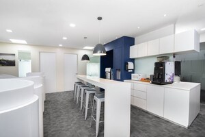Kitchen in  Office Space at Eon Free Zone – for Rent