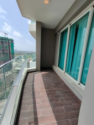 Balcony in 4 BHK Apartment at Windsor Grande Residences, Andheri West – for Rent