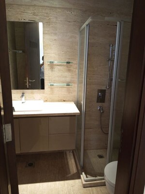 Bathroom in 3 BHK Builder Floor at Safdarjung Enclave – for Sale