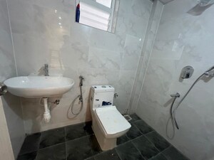 Bathroom in 3 BHK Apartment at Prestige Green Gables, Panathur – for Rent