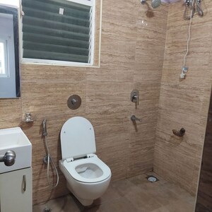 Bathroom in 3 BHK Apartment at Rayasandra – for Rent